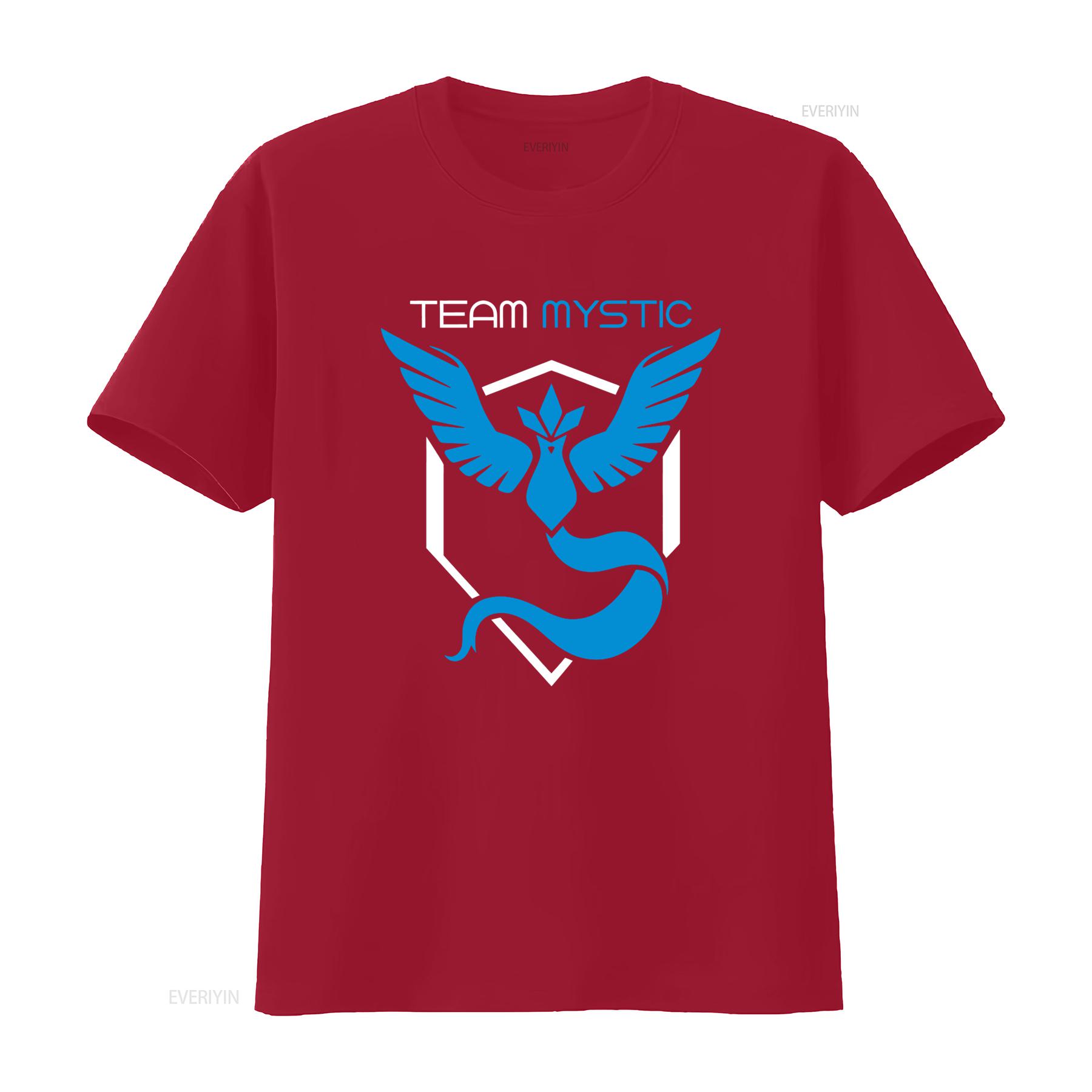 

Mens Team Mystic Blue Symbol Fan Fun Poke Go Wisdom Vintage T Shirt vintage Washed Comfortable Stylish Unisex Versatile S