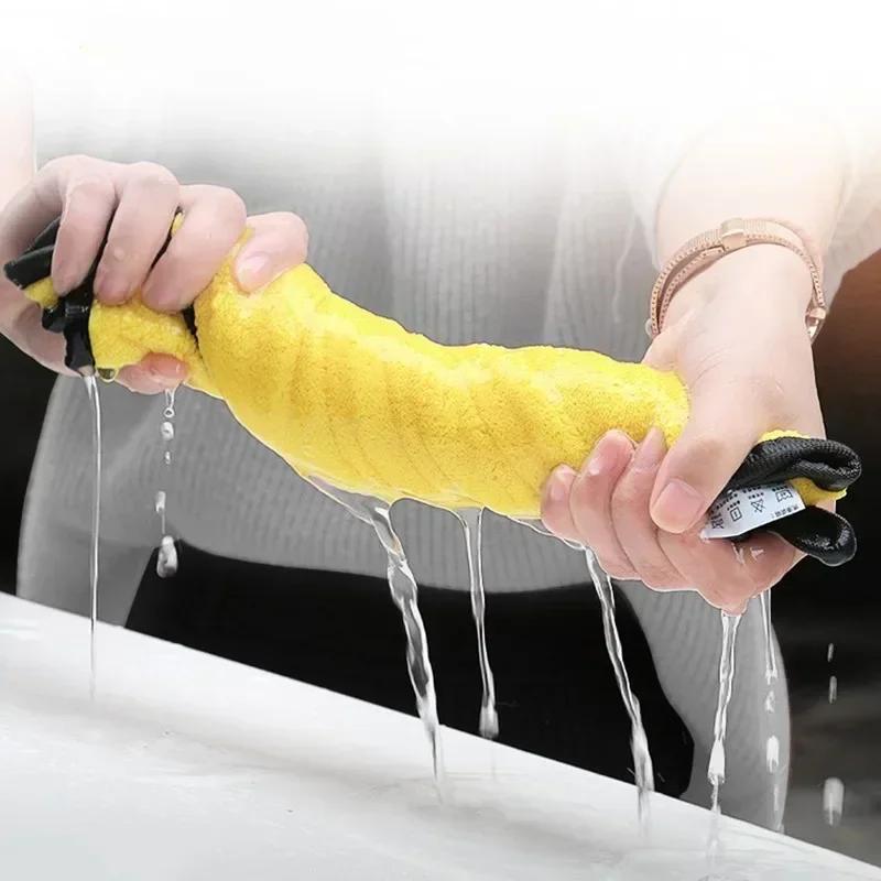 1Pcs Microfiber Cleaning Towel Car Cleaning Cloths Professional Detailing Car Drying Microfiber Towel Wash Towel 30x30/60CM