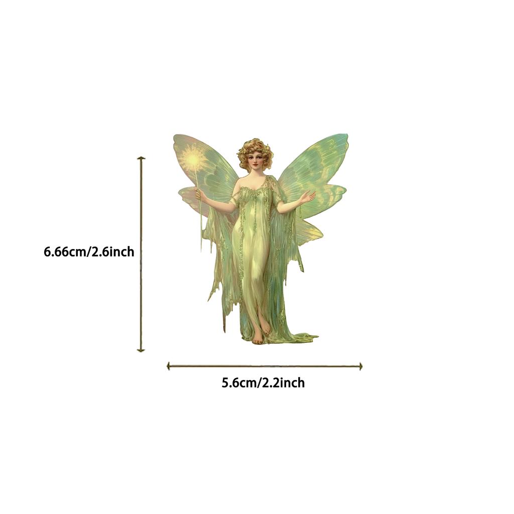 50pcs Elf Fairytale Cute Angel Stickers Decoration Skateboard Laptop Bike Suitcase Wall Decals