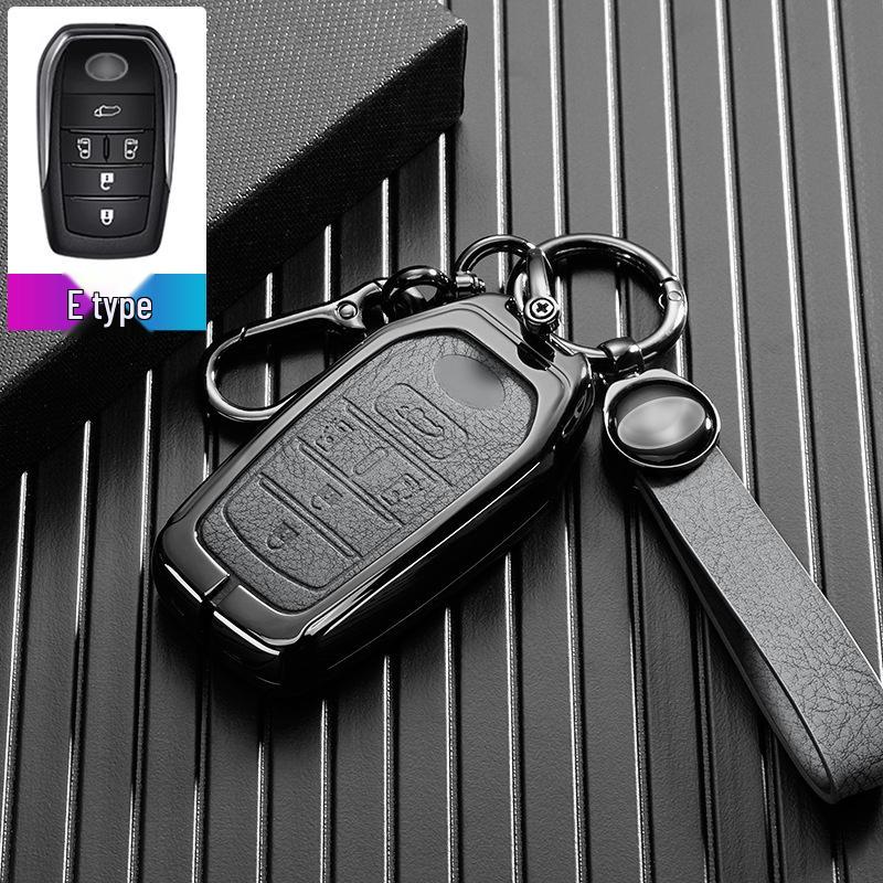 Toyota Prado Key Cover for 2015-2024 Models: Metal Buckle Shell