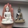 62KD Resin Buddhist Statue Figurine Buddhist Meditating Statue Sculpture for Indoor