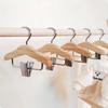 Anti Slip Kids Hanger Solid Wood Mini Hanger New Pet Clothes Hook