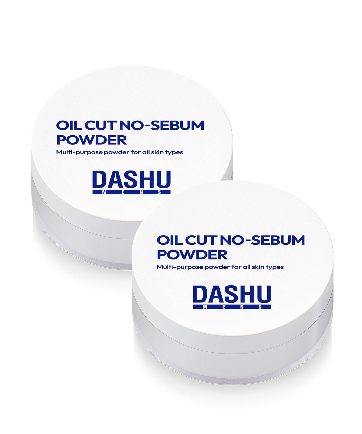 Men s Oil Cut No Sebum Powder 5g, 2 pieces