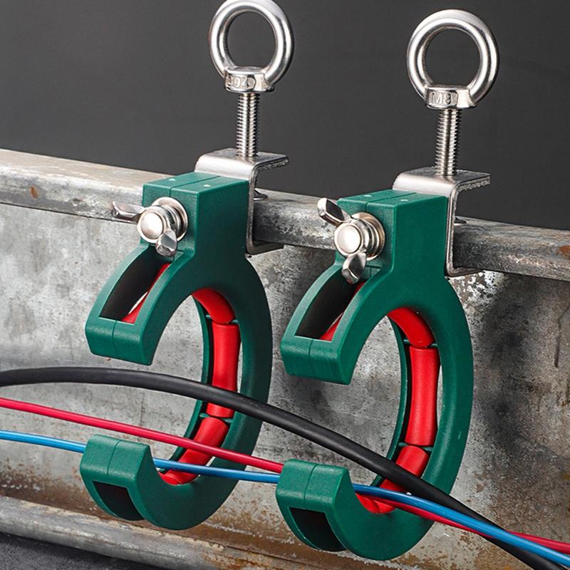 

Роликовый шкив для кабельного лотка, вспомогательный ролик для укладки кабеля, регулируемый зажимной шкив для эффективной фиксации направляющей проволоки, вспомогательный инструмент Blue