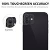 2.5D 9H Arc Edge Tempered Glass Screen Protector+Camera Lens Film for iPhone 12