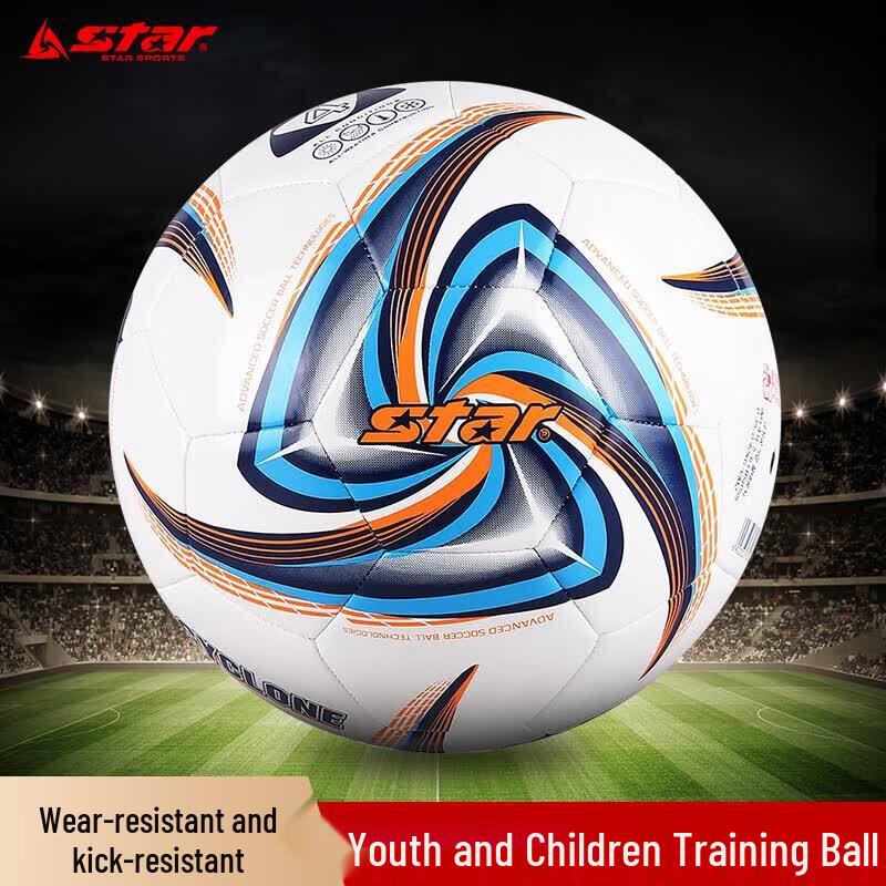 Star SB8674 Size 4 Soft Leather Training Football
