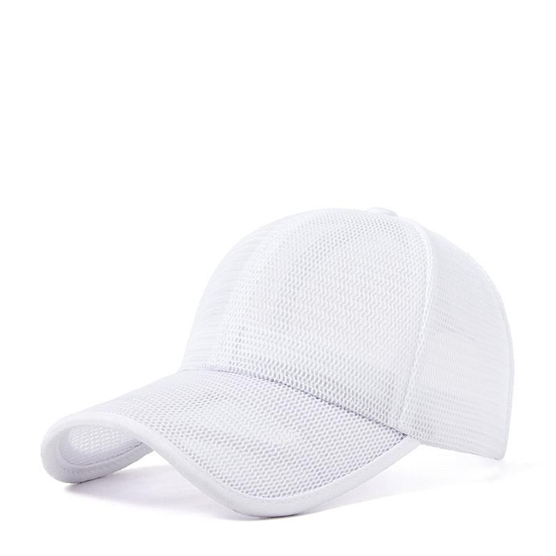 Men Women Casual Sun Hat With Curved Brim And Ventilation For Summer Wear