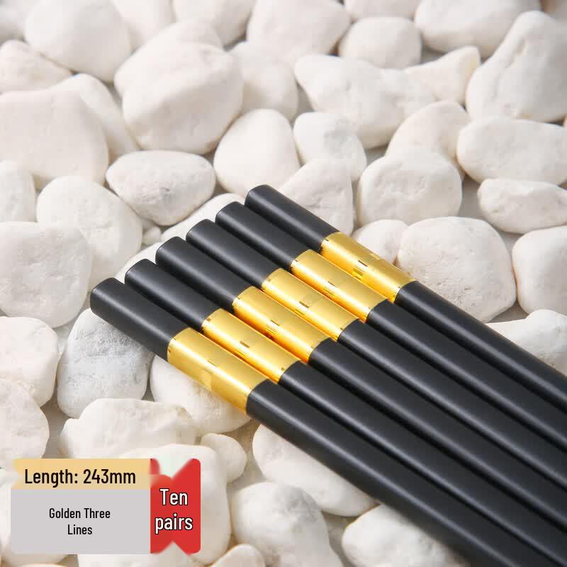 High-End Alloy Chopsticks