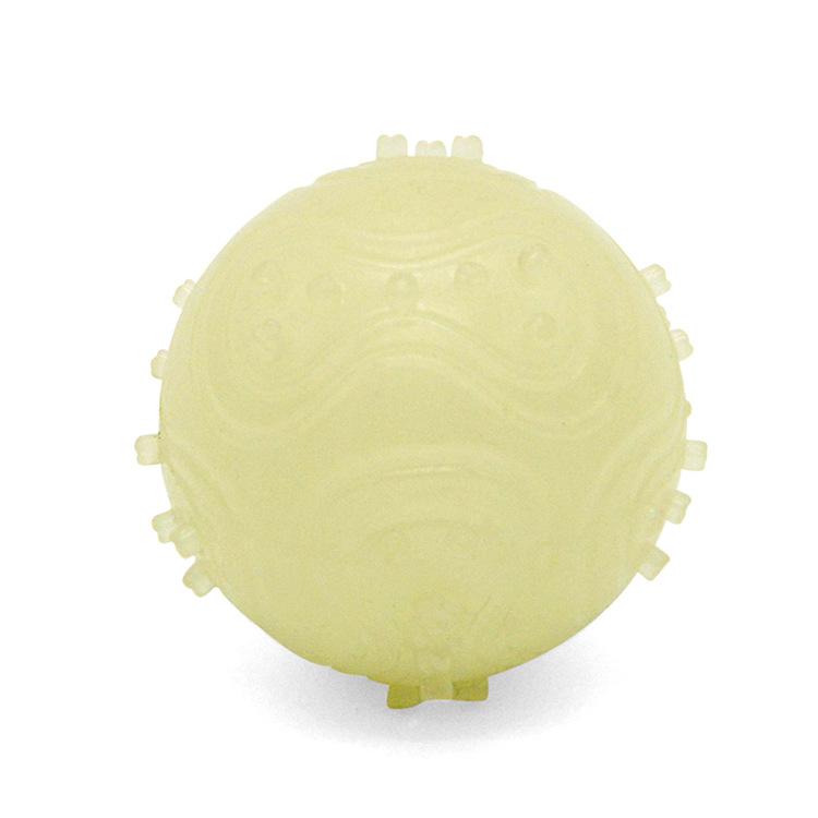 Manufacturer Tpr Chew Squeaky Luminous Dog Ball Toy