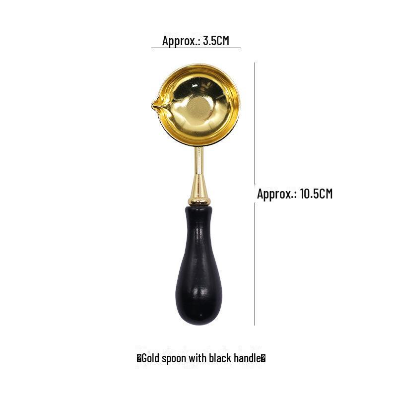 Vintage Wax Seal Spoon Set for Envelopes - Complete Novice Tool Kit