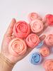 DIY Rosenkugel Duftkerze Silikonform DIY Blume Schokolade Kuchen Handgemachte Seifenherstellung Gips Harzform Heimdeko Geschenke