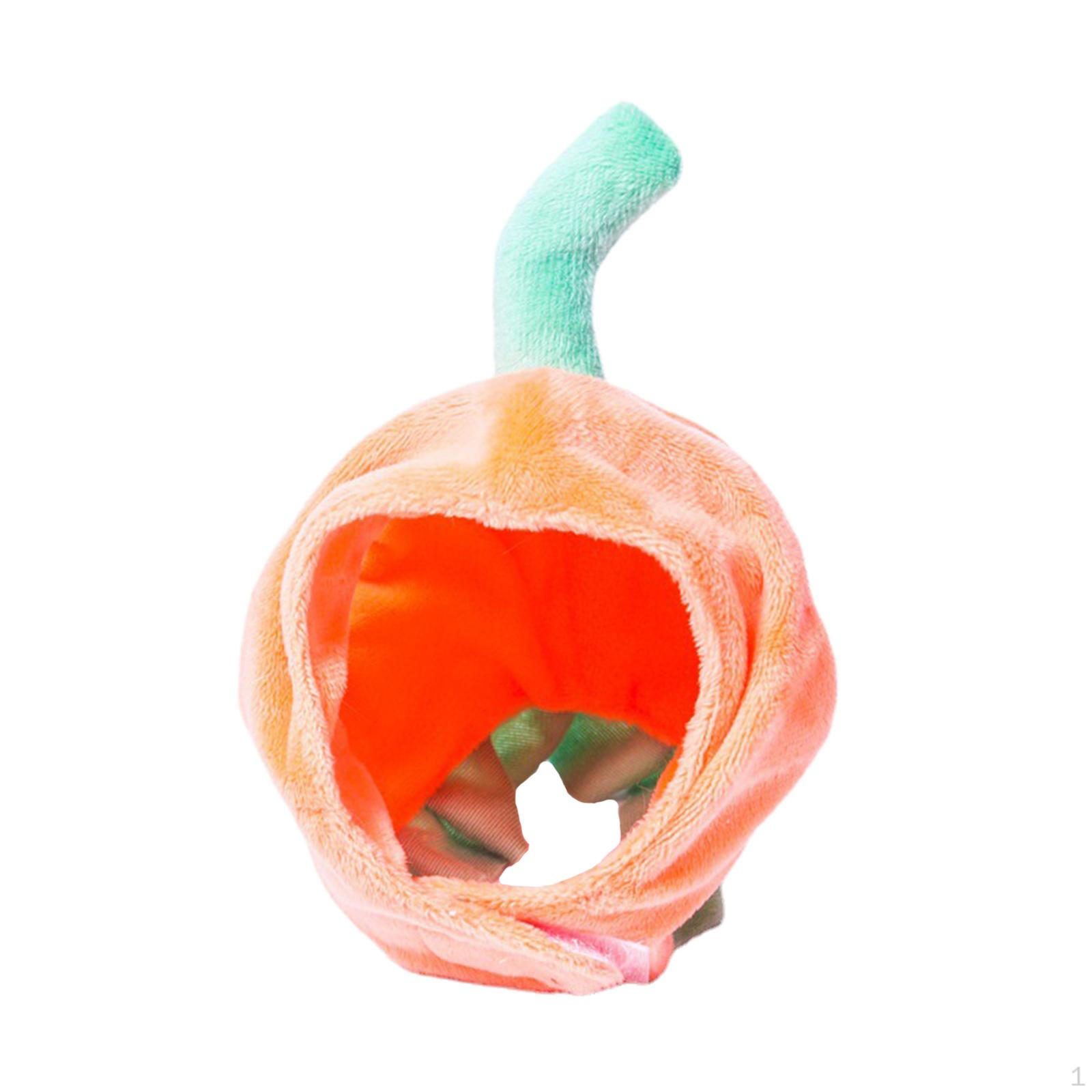 

Persimmon Cat Costume Hat Small Pet Headwear Fashion Caps Ears Warm Hats Birthday Gift