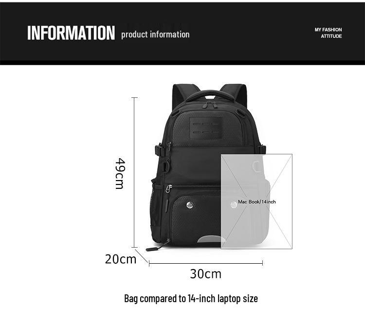 Water-Resistant Sports Backpack with Shoe Compartment - Large Capacity for Basketball, Football, and Outdoor Activities