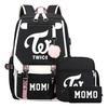 School Season Student Schoolbag Digital Printing Polyester Backpack Cartoon Satchel Pencil Case