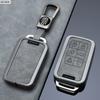 5/6 Buttons Zinc Alloy+ Leather Car Remote Key Case Cover Protection Holder Shell Key Fob for Volvo XC60 V60 S60 S80 XC70 V40