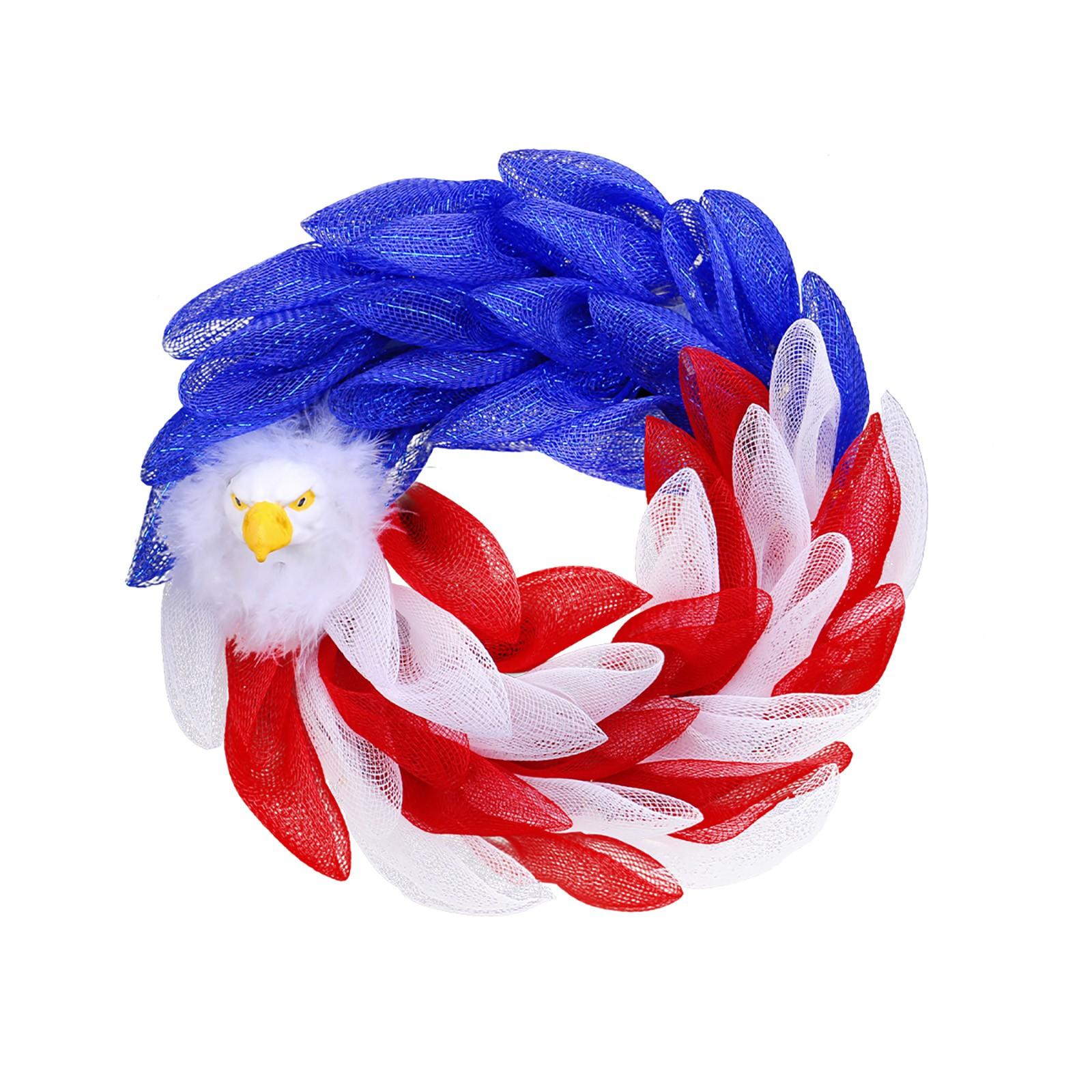 

День Независимости Подвесной Украшение для Двери Сада На Открытом Воздухе Флаг Праздничная Вечеринка Настенный Декор One Size