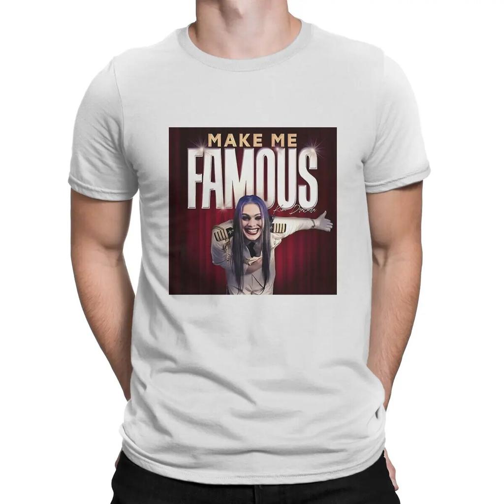 Make Me Famous Különleges póló K-Kim Draculas alkalmi póló Legújabb póló felnőtteknek