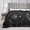 L-Lords Of The R-Rings Retro Movie Blanket  Travel Flannel Bedding Throws For Couch Chair Sofa Bed Soft Warm Bedspread Gift Idea