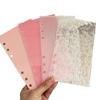 Transparent/Water Ripple A6 Notebook Cover Hard Loose Leaf Binder Cover  Photo Album Making