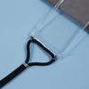 For Samsung Galaxy A06 4G Case Reinforced Corner TPU Clear Phone Cover with Lanyard
