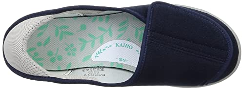 Kaiho Shugi KHS L168RS Women's Lightweight, Safe, Comfortable, and Trip-Resistant Room Shoes, Size M