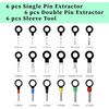 41 PCS Terminal Removal Tool Kit, Depinning Tool Pin Removal Tool, Pin Extractor Removal Tool Kit, Electrical Tools Wire Connector Pin Release