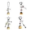 Retro Y2K Jelly Acrylic Keychain Charm Hanging Decoration for Bags Phones and Gifts Soft Lightweight Accessory
