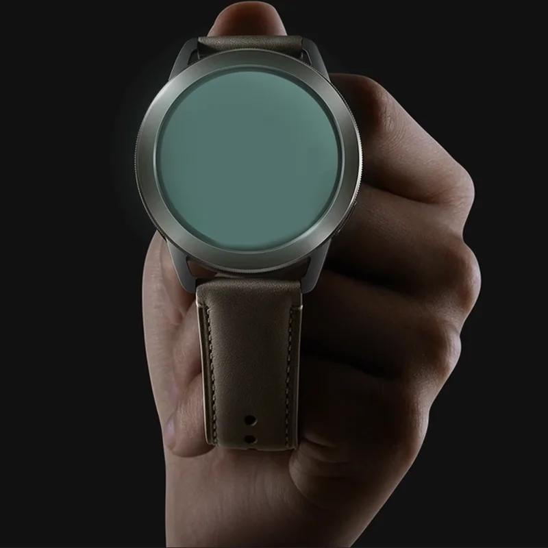 22MM Leather Sports Strap for HUAWEI Watch GT3 4 5 Xiaomi Watch S4/S4 Sport/S3 Soft Bracelet for Xiaomi Watch Series S2/S1 Pro Color Band Accessories