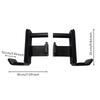 Rack de musculation Haches J Noir Mat Renforcé pour Haltérophiles, Athlètes