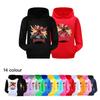 5385 Kinder Jungen Mädchen Stranger Aufdruck Lässiger Langarm-Hoodie Top