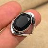 Black Spinel Gemstone Handmade Jewelry 925 Sterling Silver Ring Jewelry