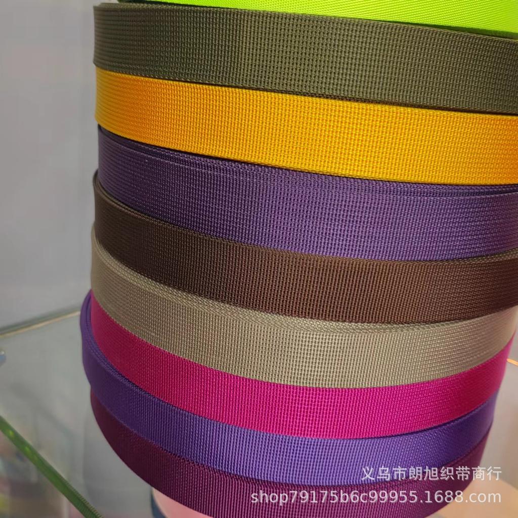 Umweltfreundliches Imitations-Nylon-Farbband Dichtes Muster, Fischgrätenmuster, Grubenmuster, Gürtel, Gepäckgurt, Heiß verkauft