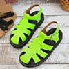 2026 Summer Plus Size Women's Buckle Thick Sole Comfortable Hollow Casual Sandals