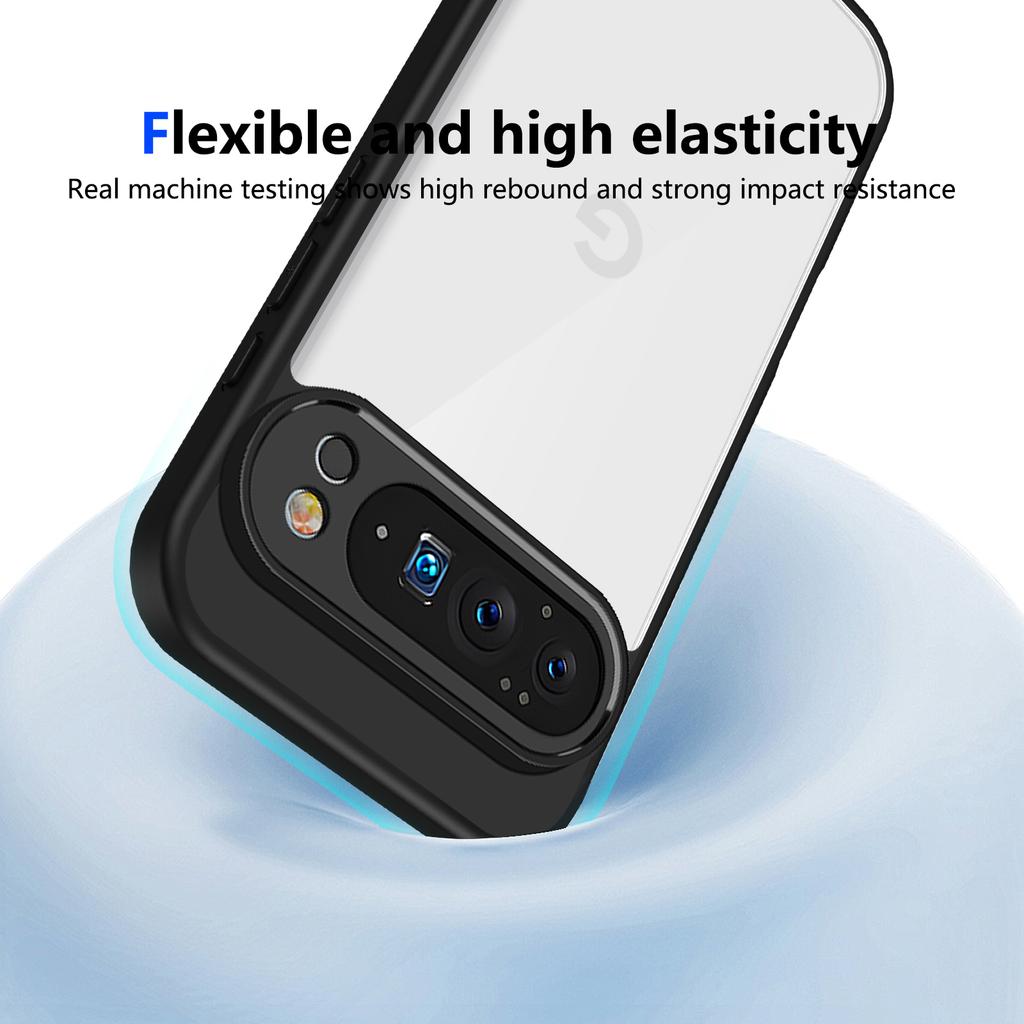 Phone Case For Google Pixel 10 Pro XL Airbag Shockproof Shell TPU+Transparent For Google Pixel 10 Pro
