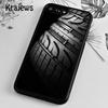 Black Tyre Track Texture Print Phone Case Cover For iPhone 17 Air 16 15 14 plus 12 13 pro max Fundas