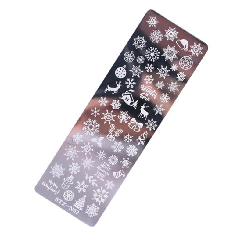 Nail Stamping Plate Animal Flower Nail-Image Stamp Plate Manicure Stencil Tool