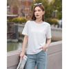 TERRE BLEUE Women's Casual Short Sleeve T-Shirt