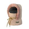 Women's Winter Velvet Balaclava Hat - Windproof Ear Protection for Cycling