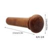 Violin End Nail Button Practical Violin Tail Nail Wooden Tailpiece Screw Endpin for 4/4 3/4 Violin Decked Accessories