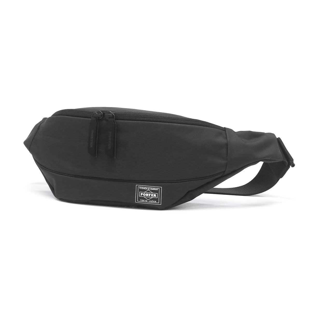 

[PORTER] MOUSSE WAIST BAG L Waist Bag 751-28181 Black