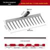 Manganese Steel Five-Tooth Weeding & Planting Rake - Multifunctional Soil Loosening Tool