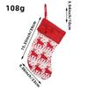 Red & White Reindeer Christmas Woolen Socks & Gift Bags for Kids