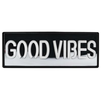 Lampa LED Neonowa z Napisem Good Vibes, Nowoczesna