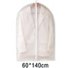 3/5/10pcs Transparent Hanging Clothes Dust Cover Zippered Garment Bags Suit Coat Dress Waterproof Dustproof Wardrobe Storage