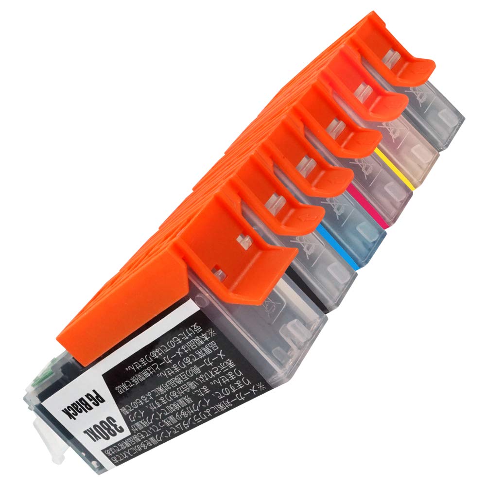 Shower Set the Standard for Canon 380PGBK Pigment Black 381 Level IC Chip Compatible Ink Compatible with Genuine Ink Sold by a Japanese Supervised by