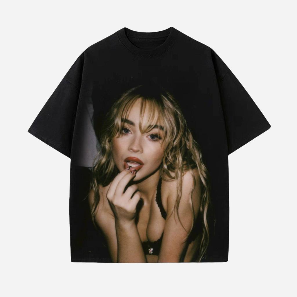 SABRINA CARPENTER Tshirt 2026 Summer Hot Sale Unisexs Womens Tshirt Casual Cotton Tee High Street Hip Hop Womens Clothing