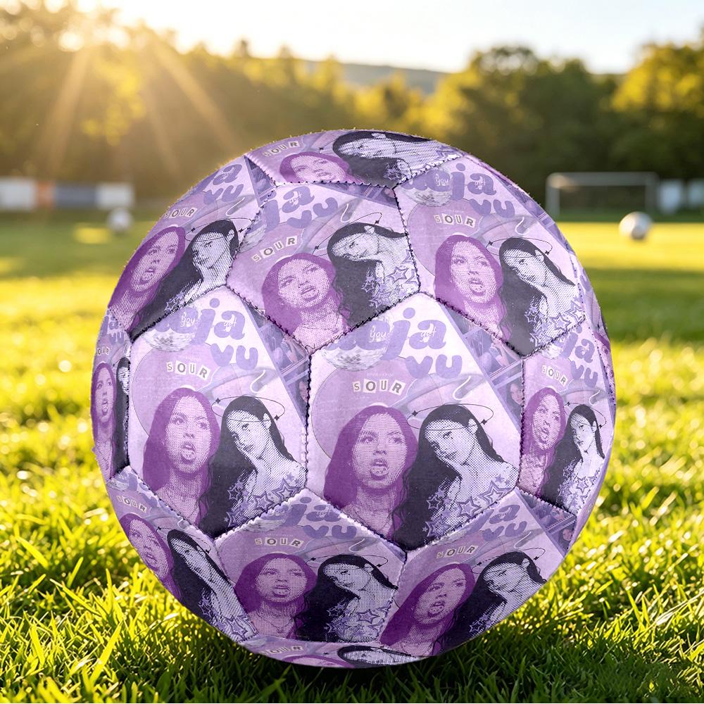 Olivia Rodrigo Size 5 Soccer Ball, Durable Standard Football For Training Match Outdoor Sports