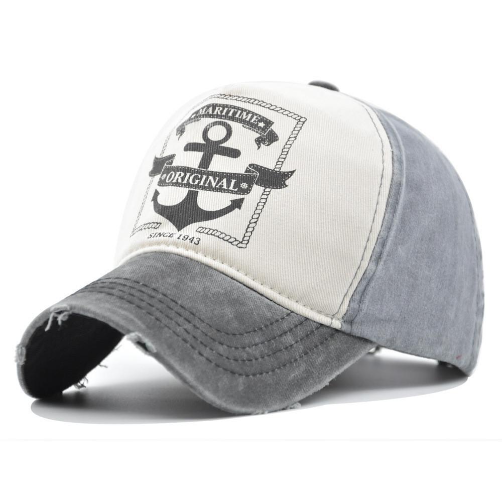 Embroidered 3d Letter Baseball Hat Vintage Duck Tongue Hat Breathable Sunshade