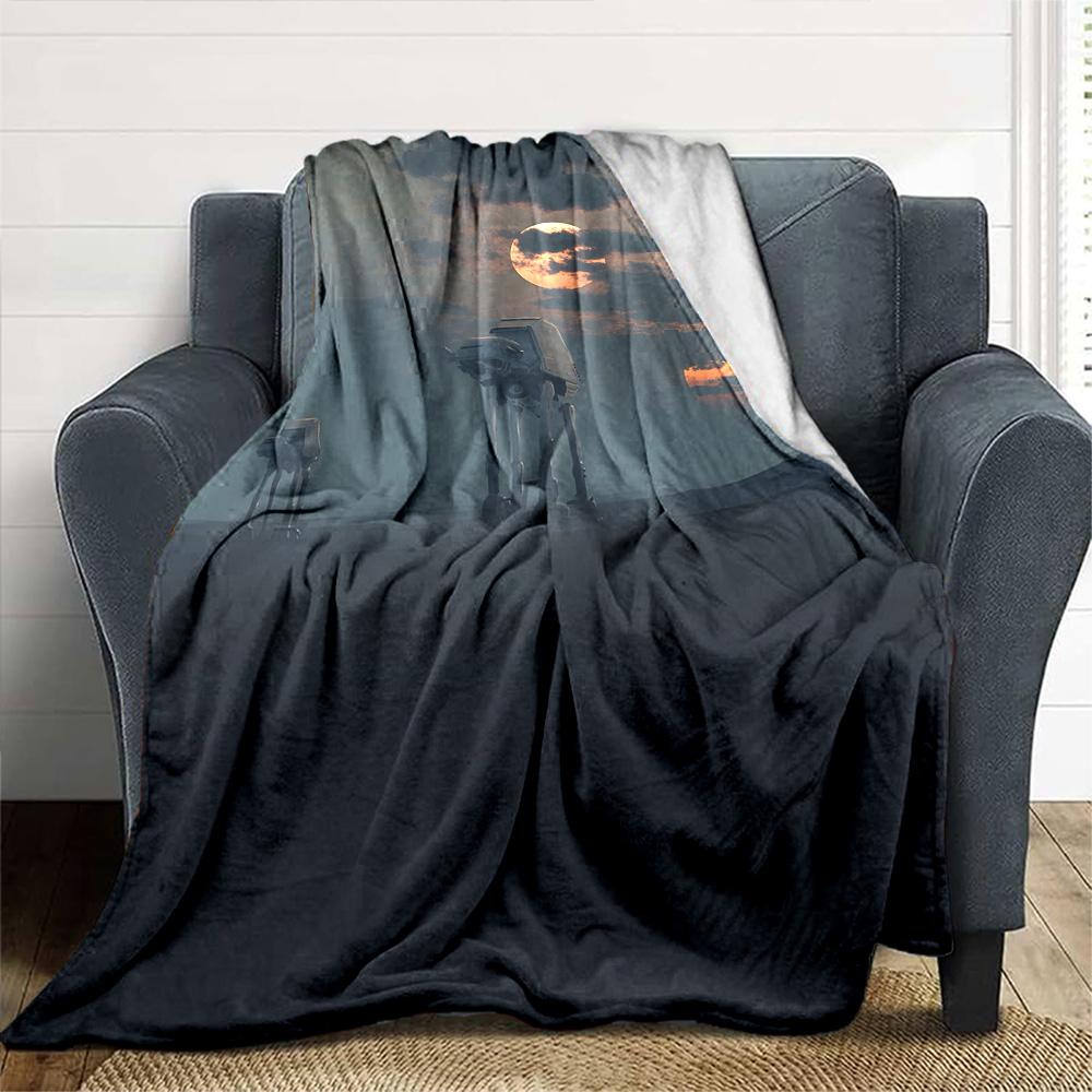 Star Wars Blanket Warmthful Decor Great for Bed Sofa Livingroom Four Seasons Multipurpose Stylish Decor Perfect Gift for Relatives and Friends
