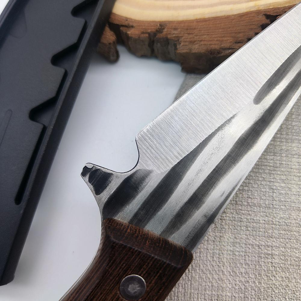 Stainless Steel Chef Knife Boning Knife Meat Cleaver Butcher Chopping Slicer Cooking Knife Cutter